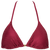 rød bikini top med guld perle