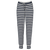 Cozy pants w rib - Navy melange