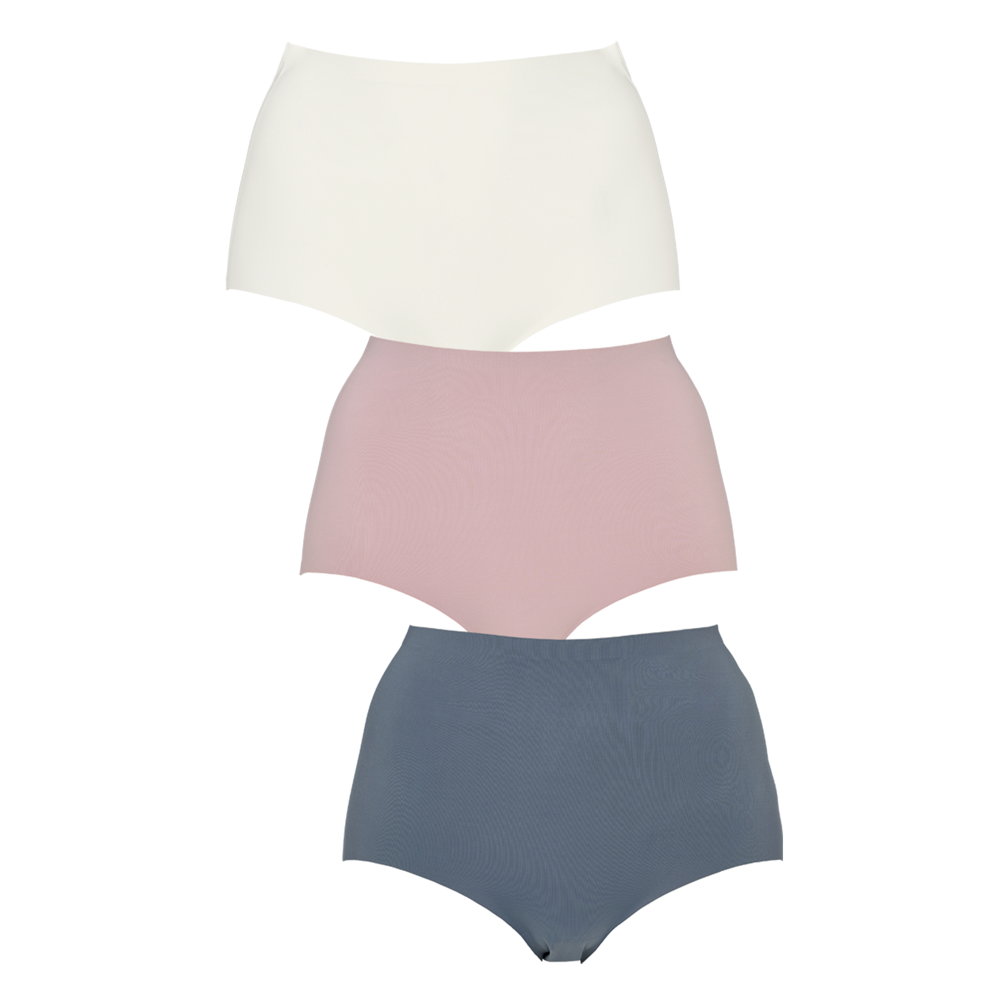 Seamless maxi 3-pack - Grisaille grey