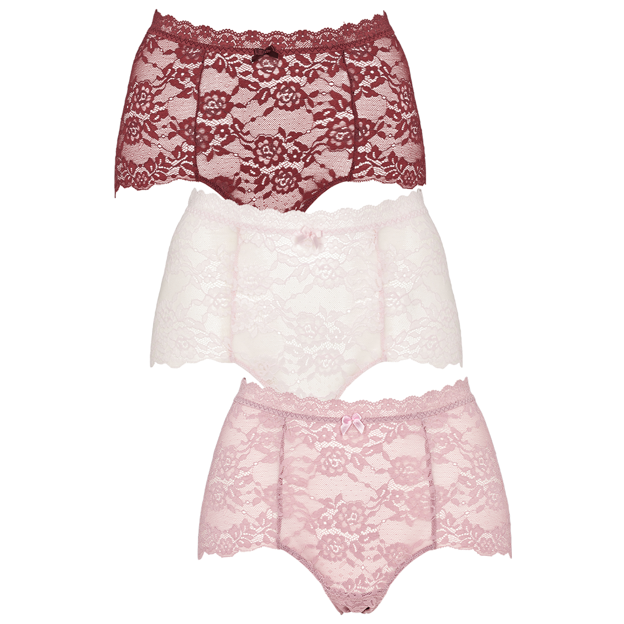 Lace maxi 3-pack - Autumn leaf