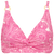 Lucca lyserød paisley bikinitop forside