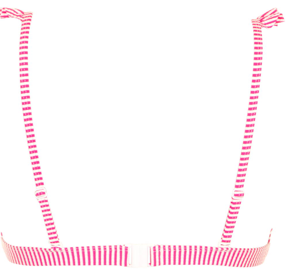 Stribet bikini top