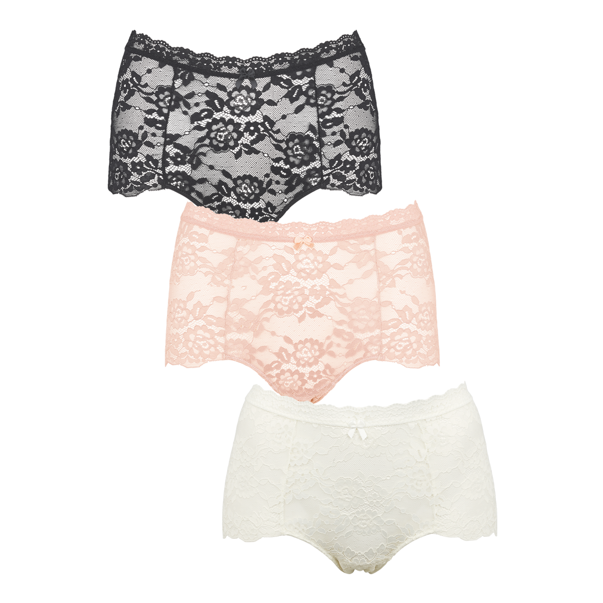 3-pak blonde trusse