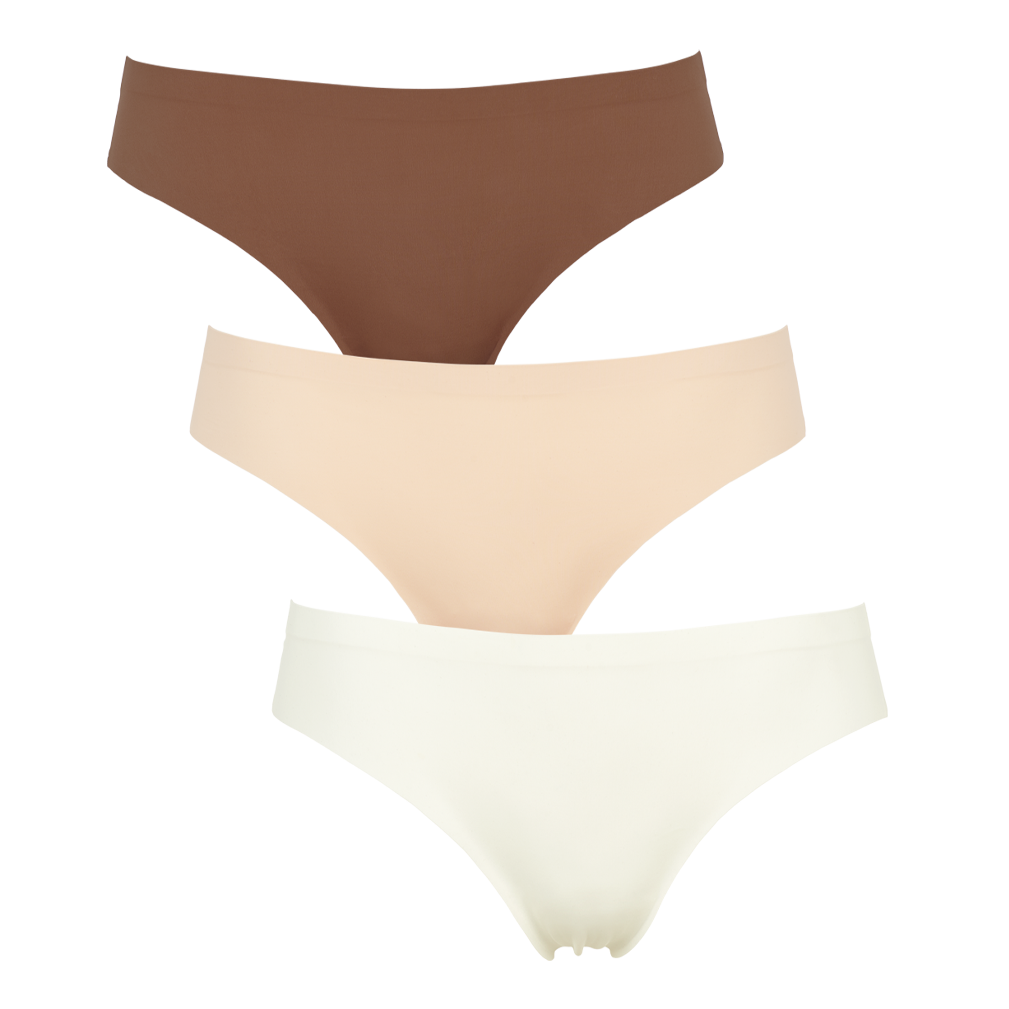 3-pak med seamless string