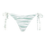 Grøn og hvid bikini