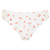 Hvid bikini med kirsebær