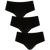 Sorte seamless tai trusser