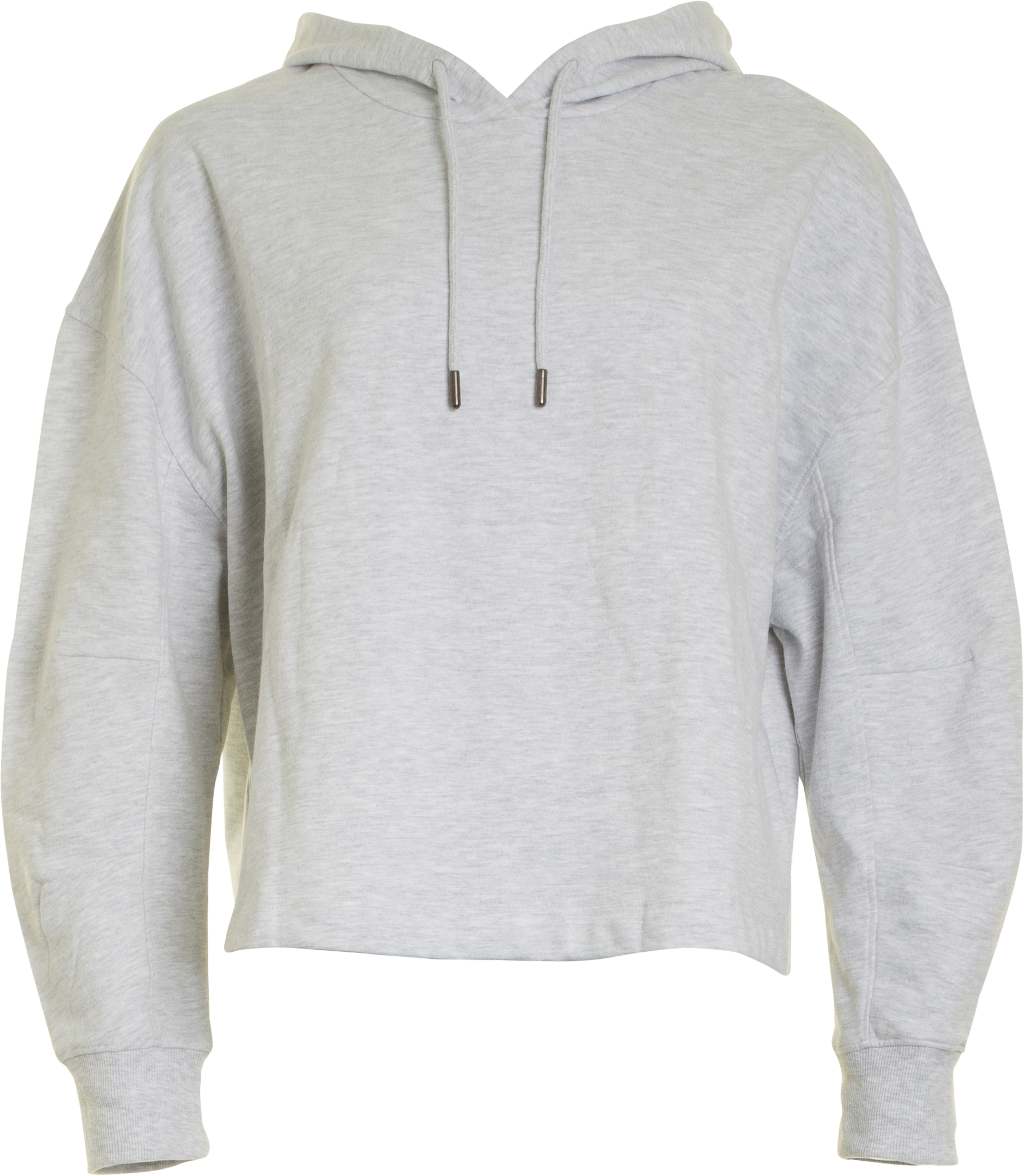 Grå hoodie - oversized hættetrøje i grå