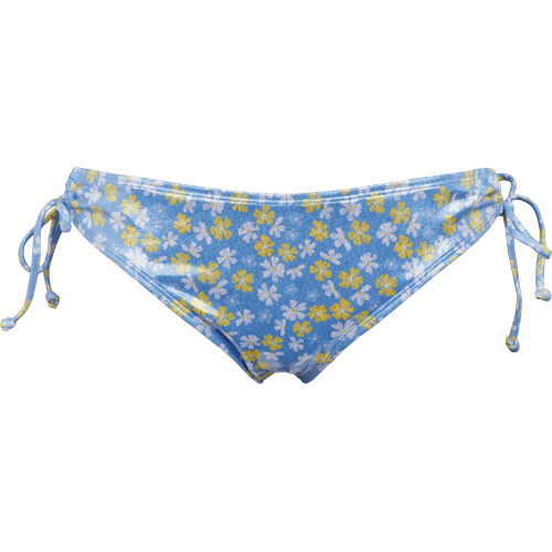 Lyseblå bikiniunderdel med blomster