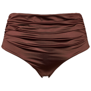 Brun bikini trusse med høj talje