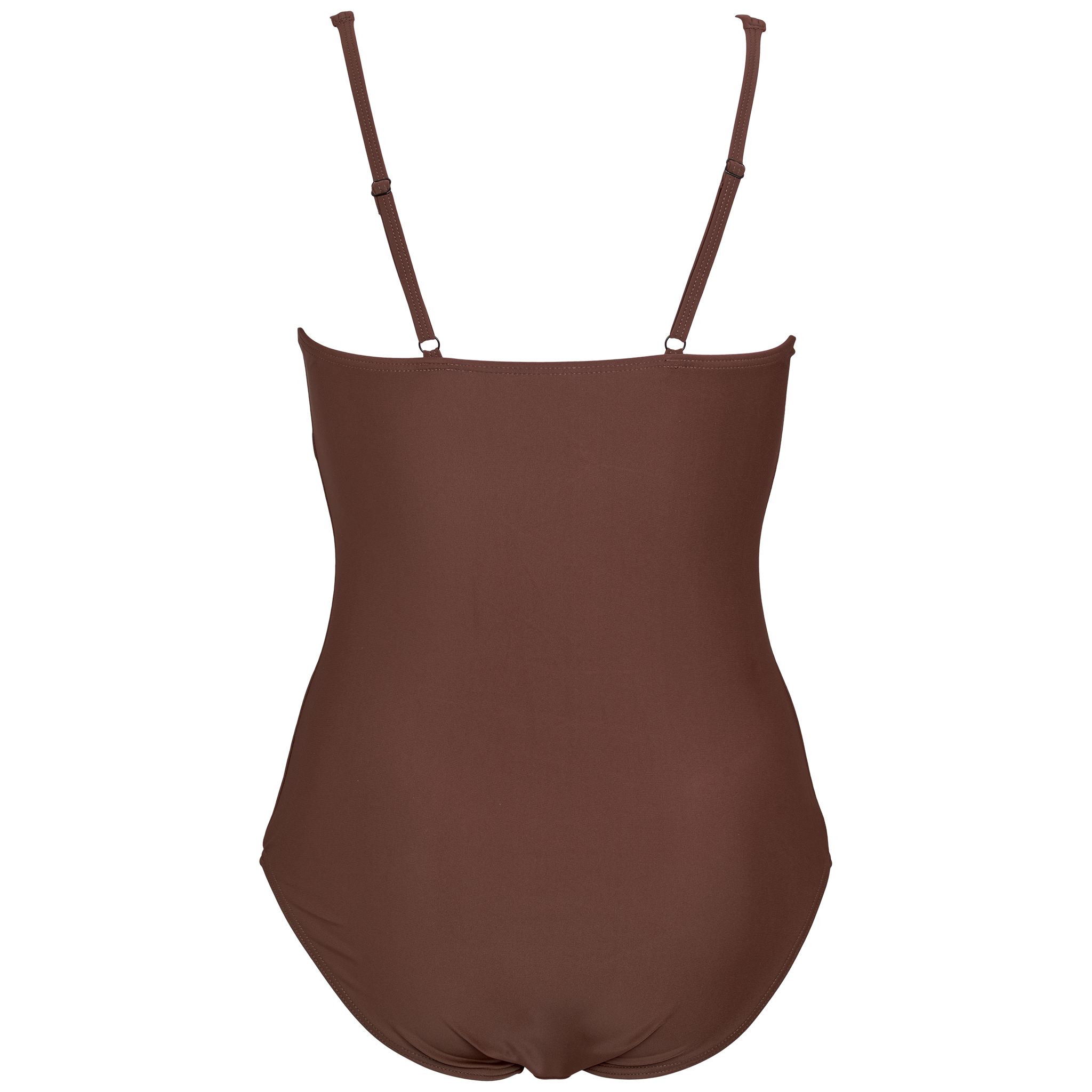 Brun badedragt med shape 