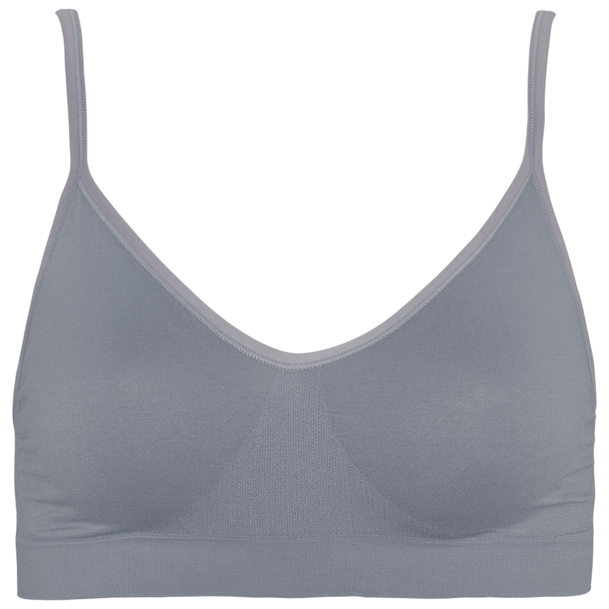 Lucia bra top solid - Dark grey