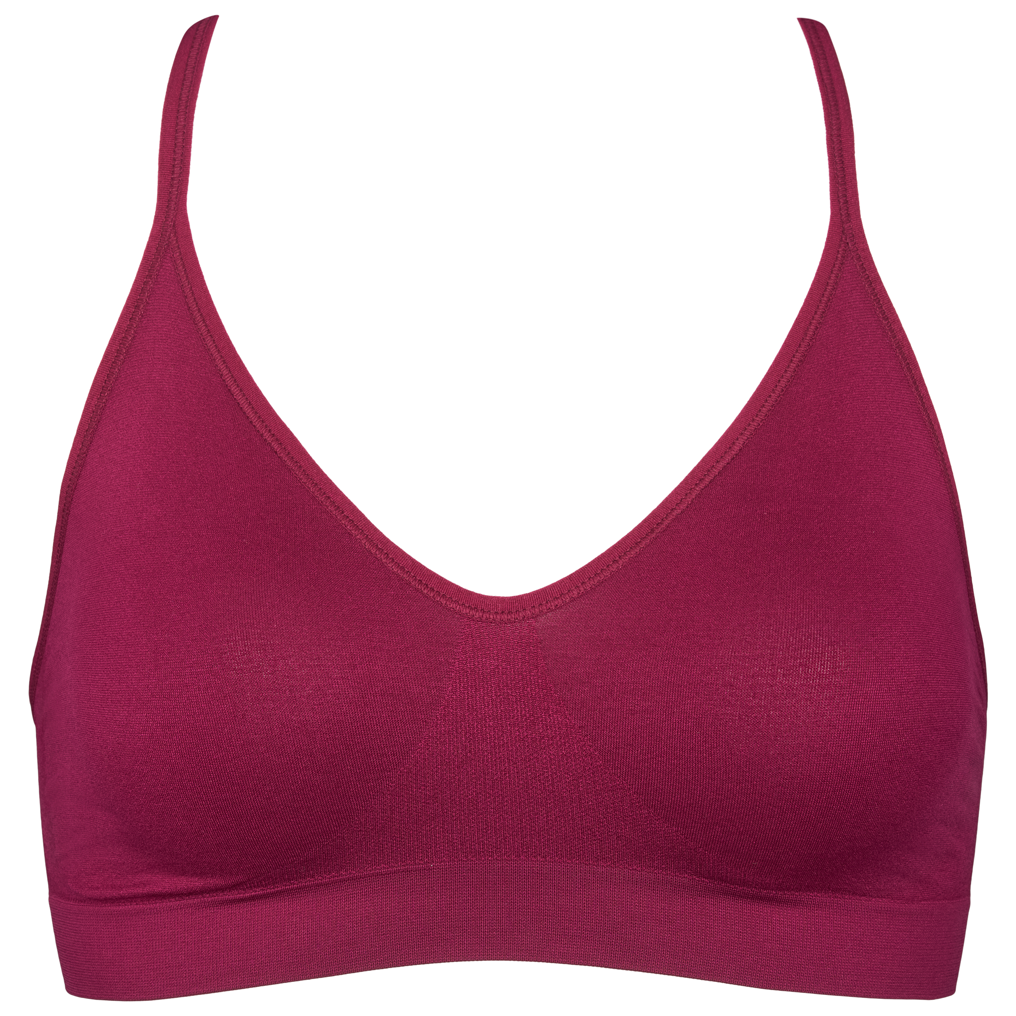 Lucia bra top solid - Purple potion