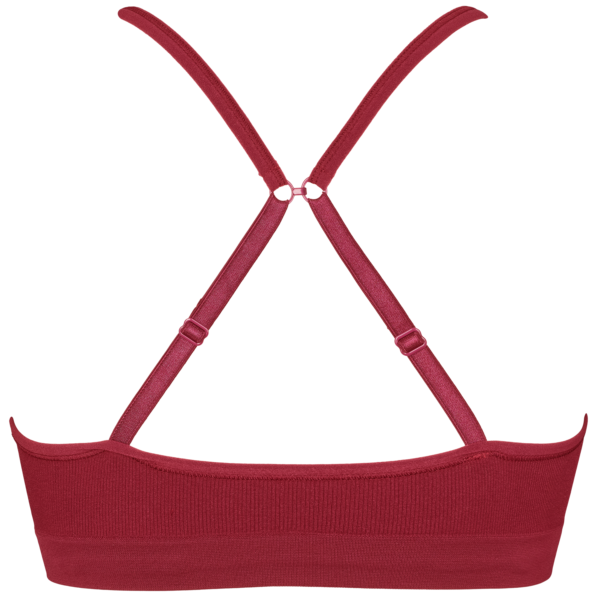 Lucia bra top solid Tibetan Red bagfra