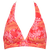 Coral farvet bikini top
