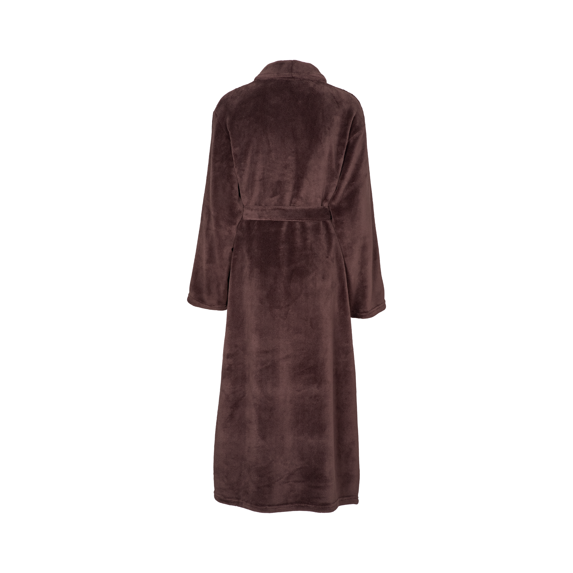 Cornflocker fleece robe long Dark Brown bagfra