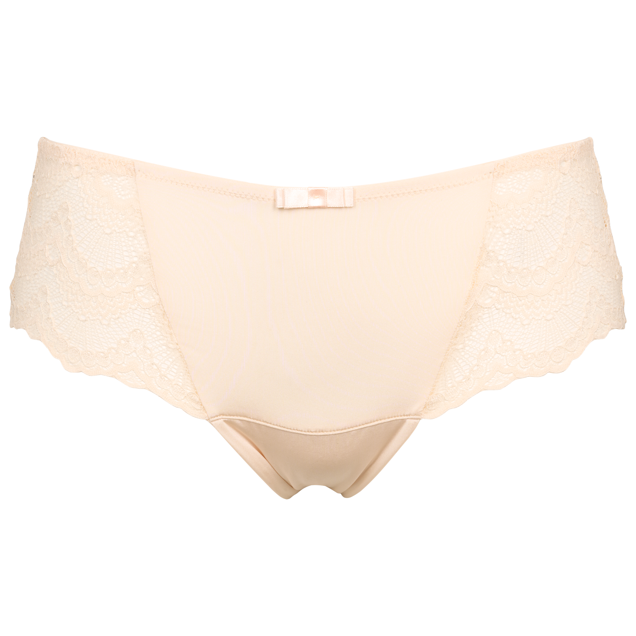 Tanya string med lace i butter yellow
