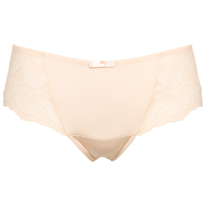 Tanya string med lace i butter yellow