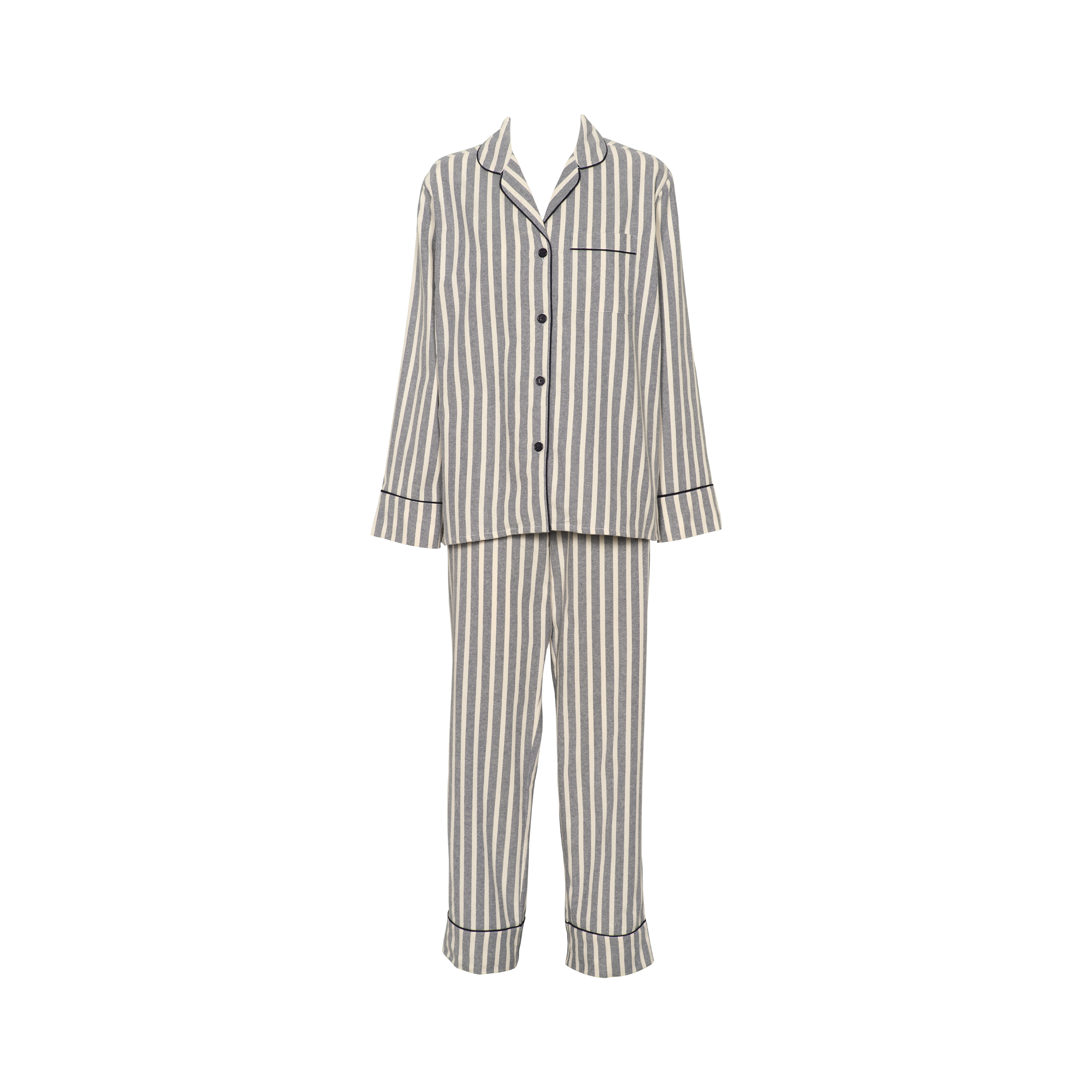 Parker pyjamas Blueberry Blue forfra