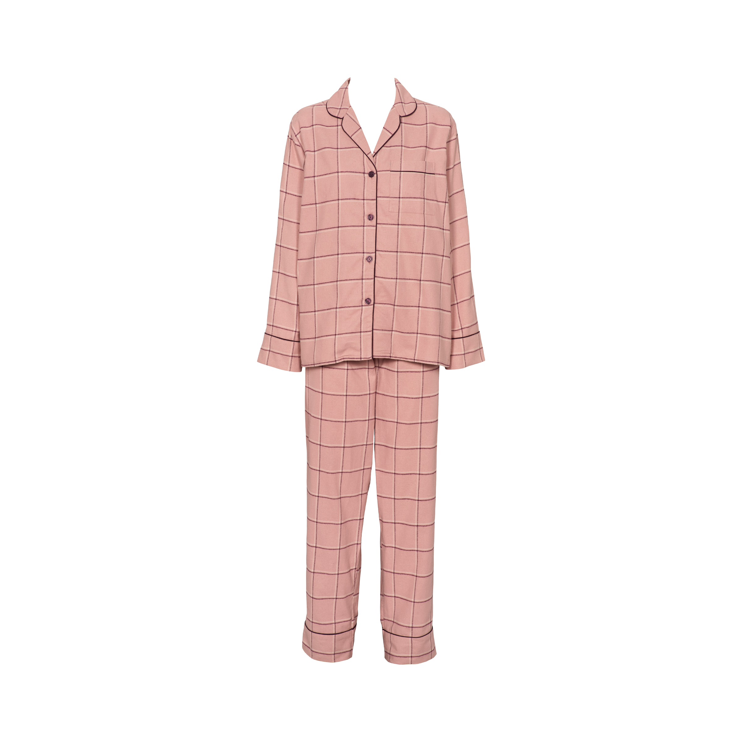 Parker pyjamas Dusty Rose forfra