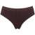 Lucia tai stripe Dark Brown forfra