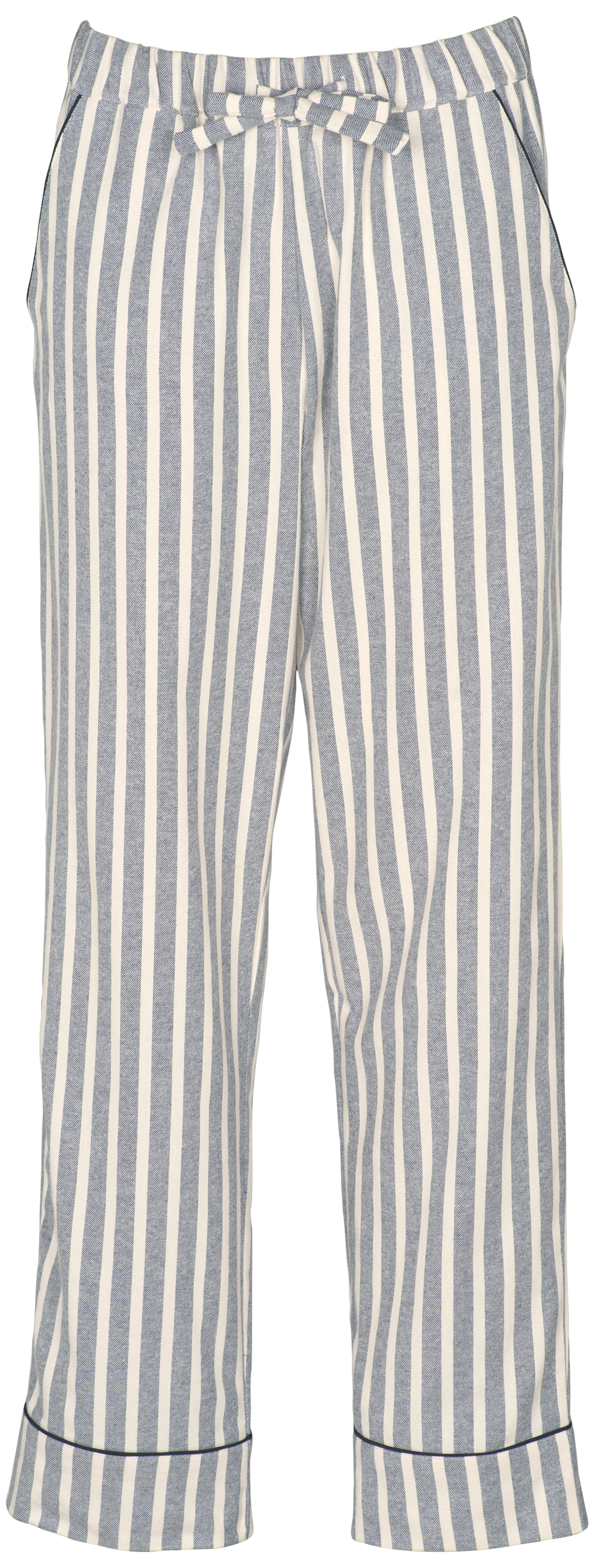 Parker Night Pants i Blueberry Blue forfra