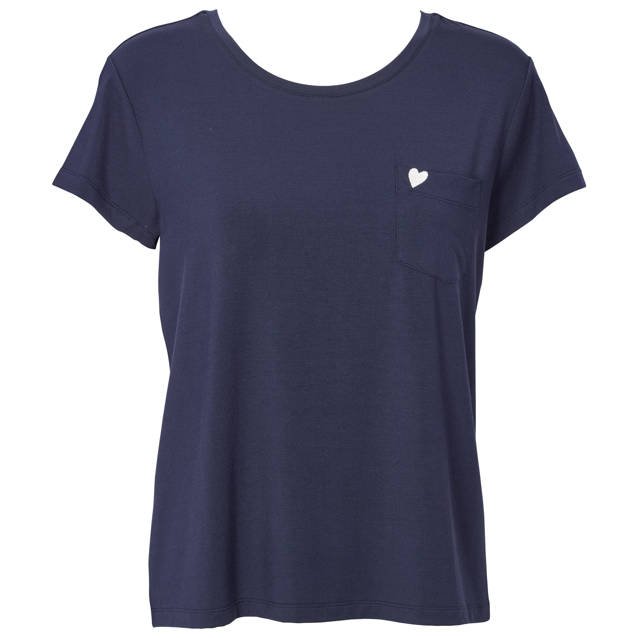 Softness t-shirt i midnight blue
