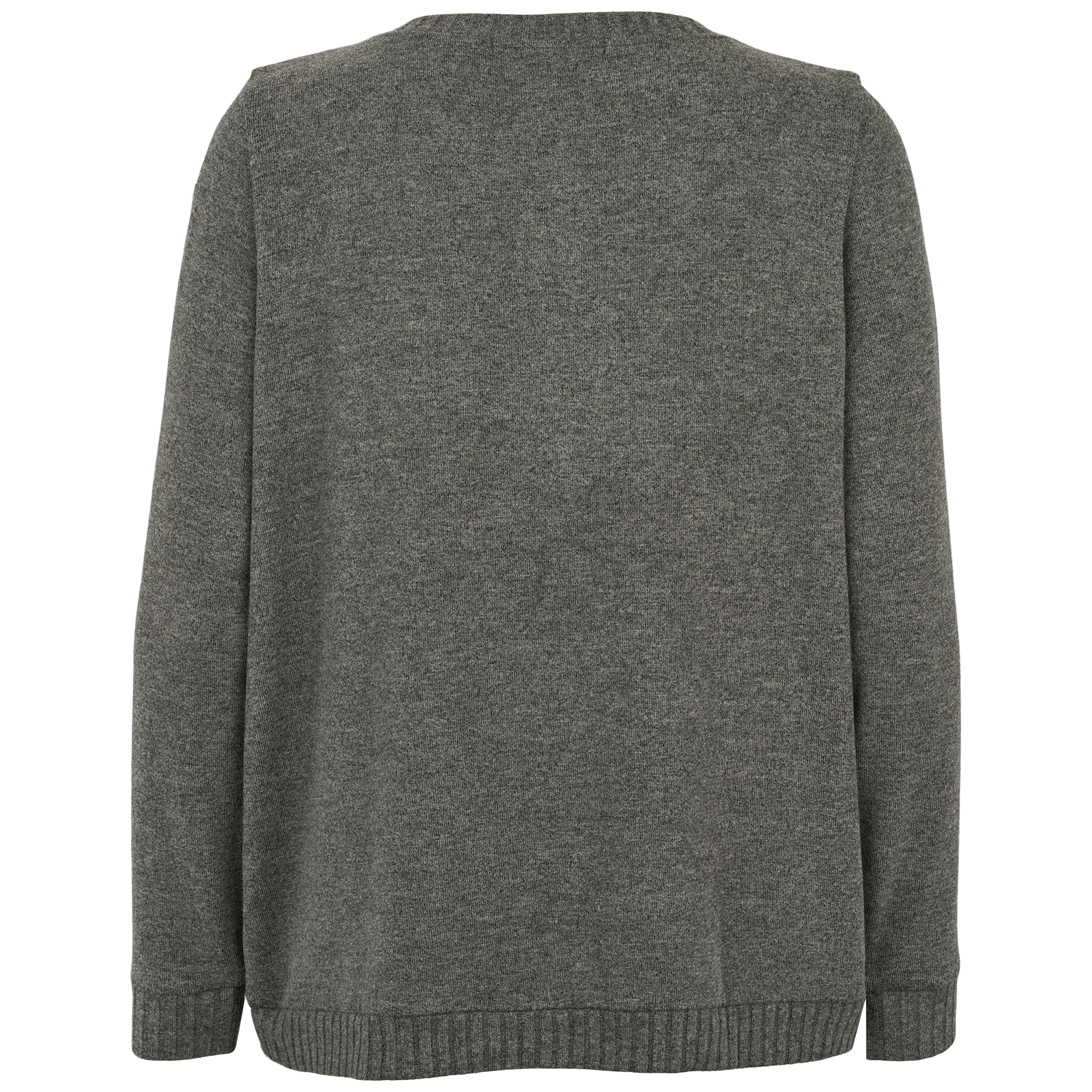 Cozy pullover - Dark grey melange