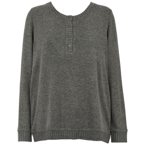 Cozy pullover - Dark grey melange