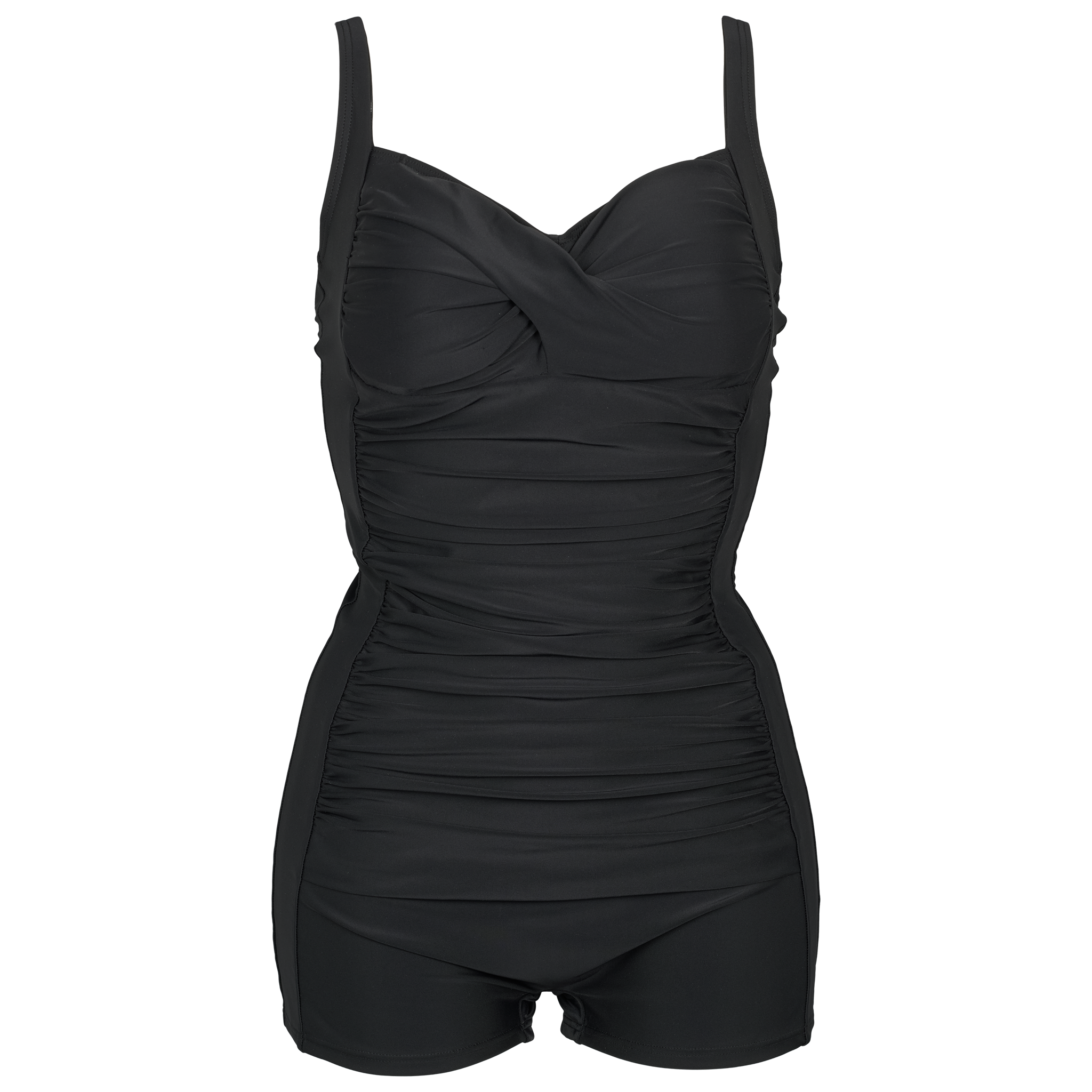 Shorts swimsuit i sort til kvinder