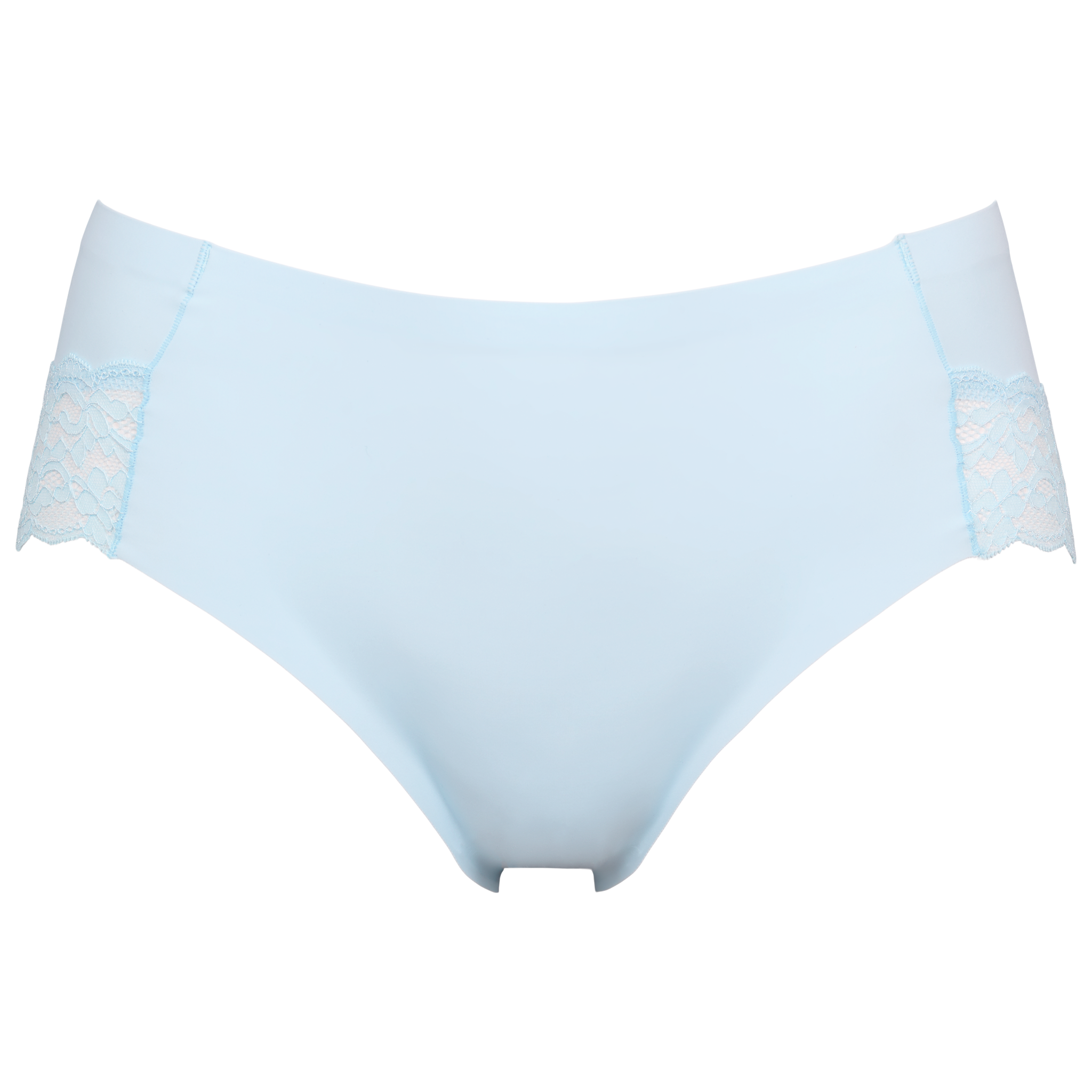 Seamless tai med lace i lyseblå