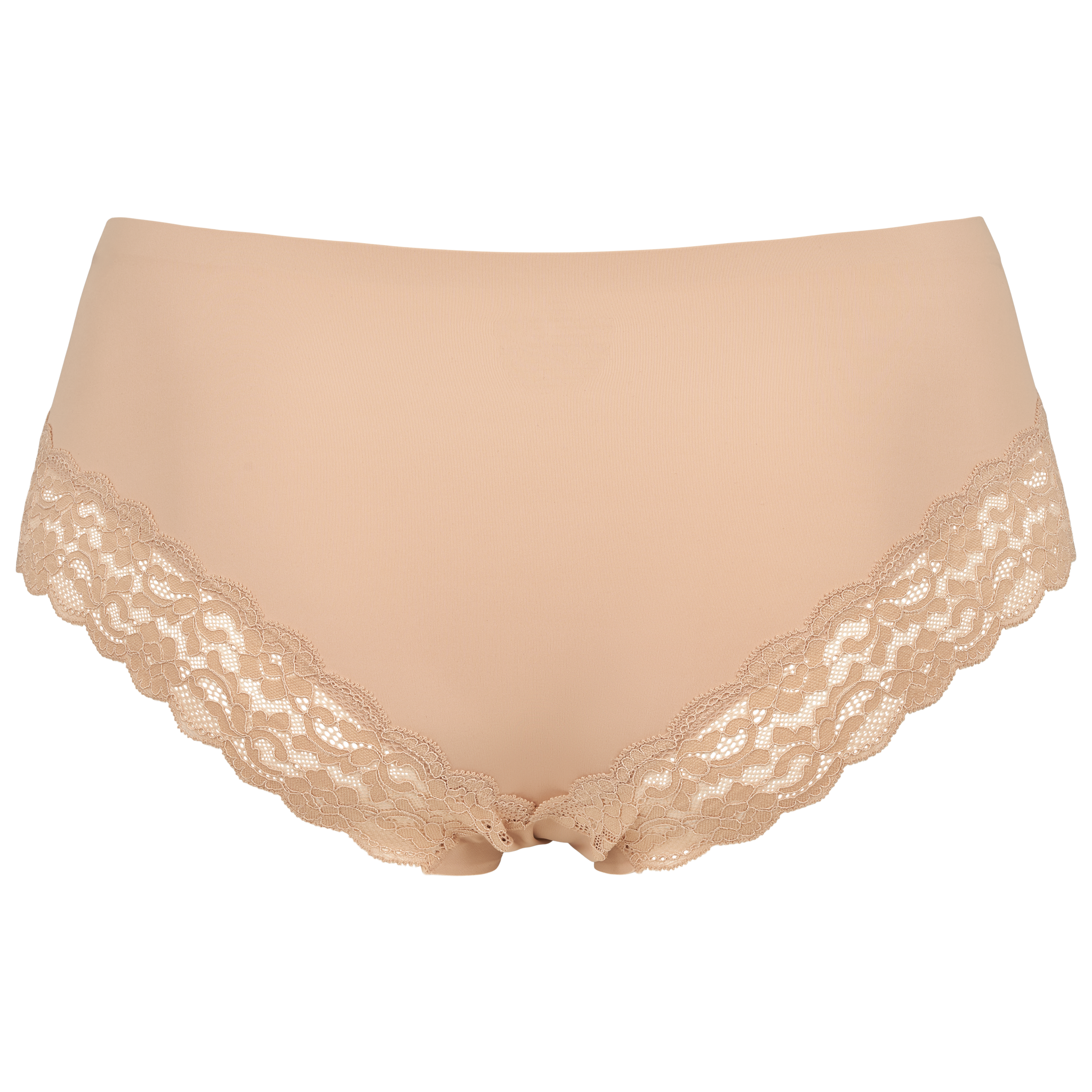 nude seamless trusse med blonde