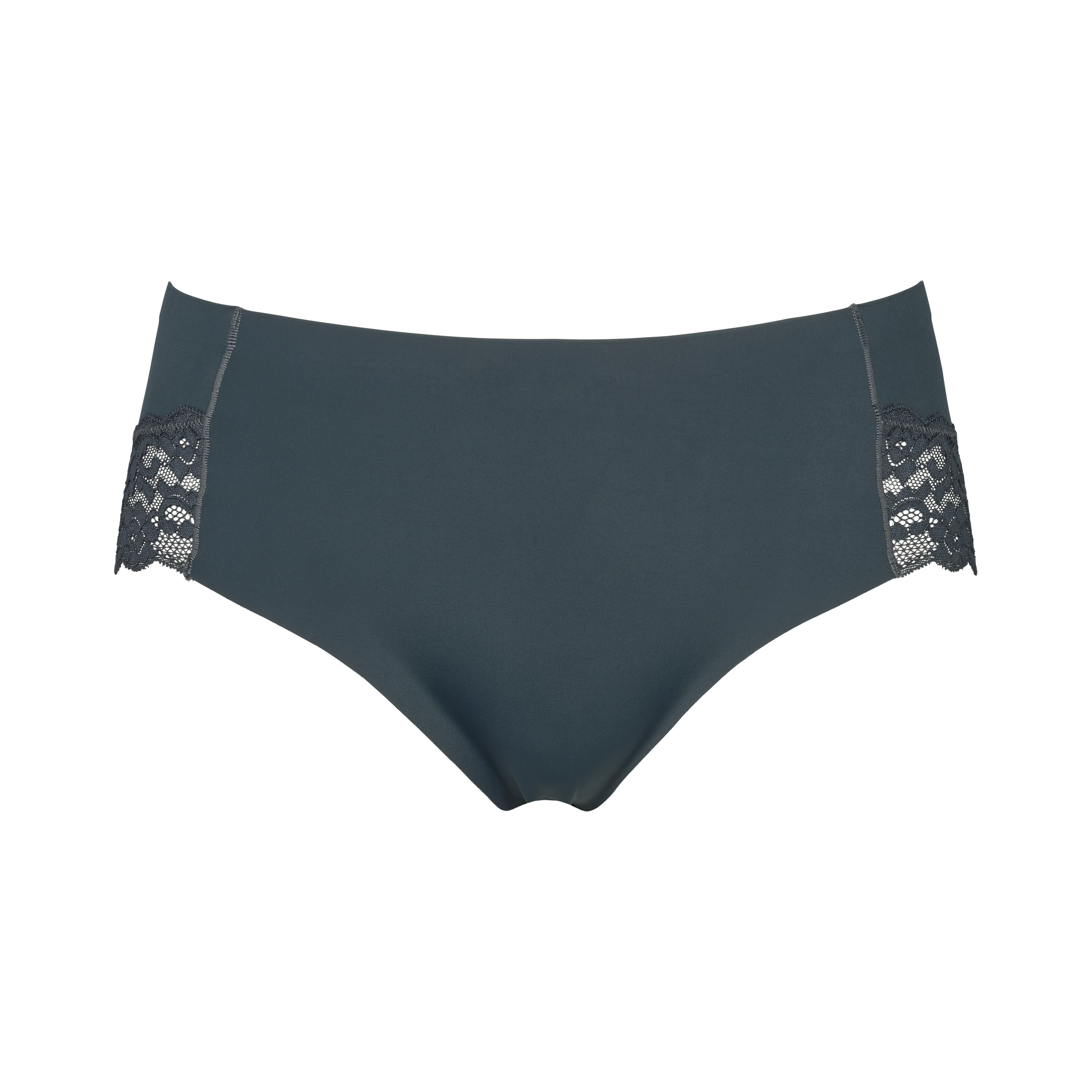Seamless tai w lace 3-pack mørkeblå forfra