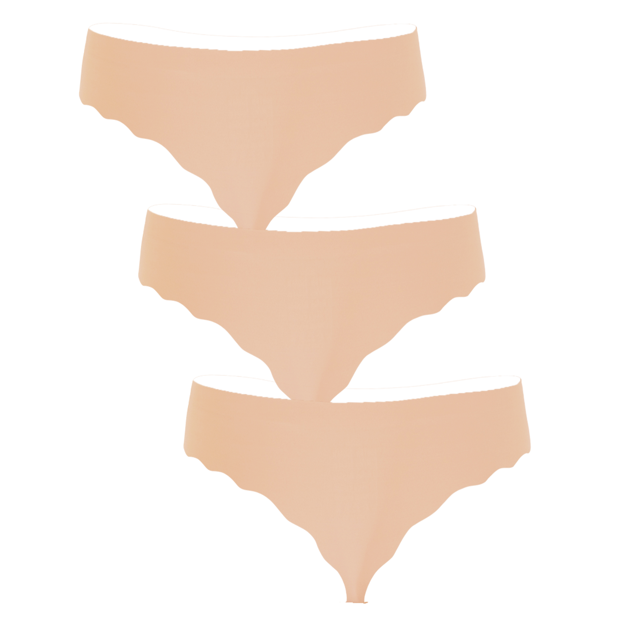 Nude seamless brazilian trusser