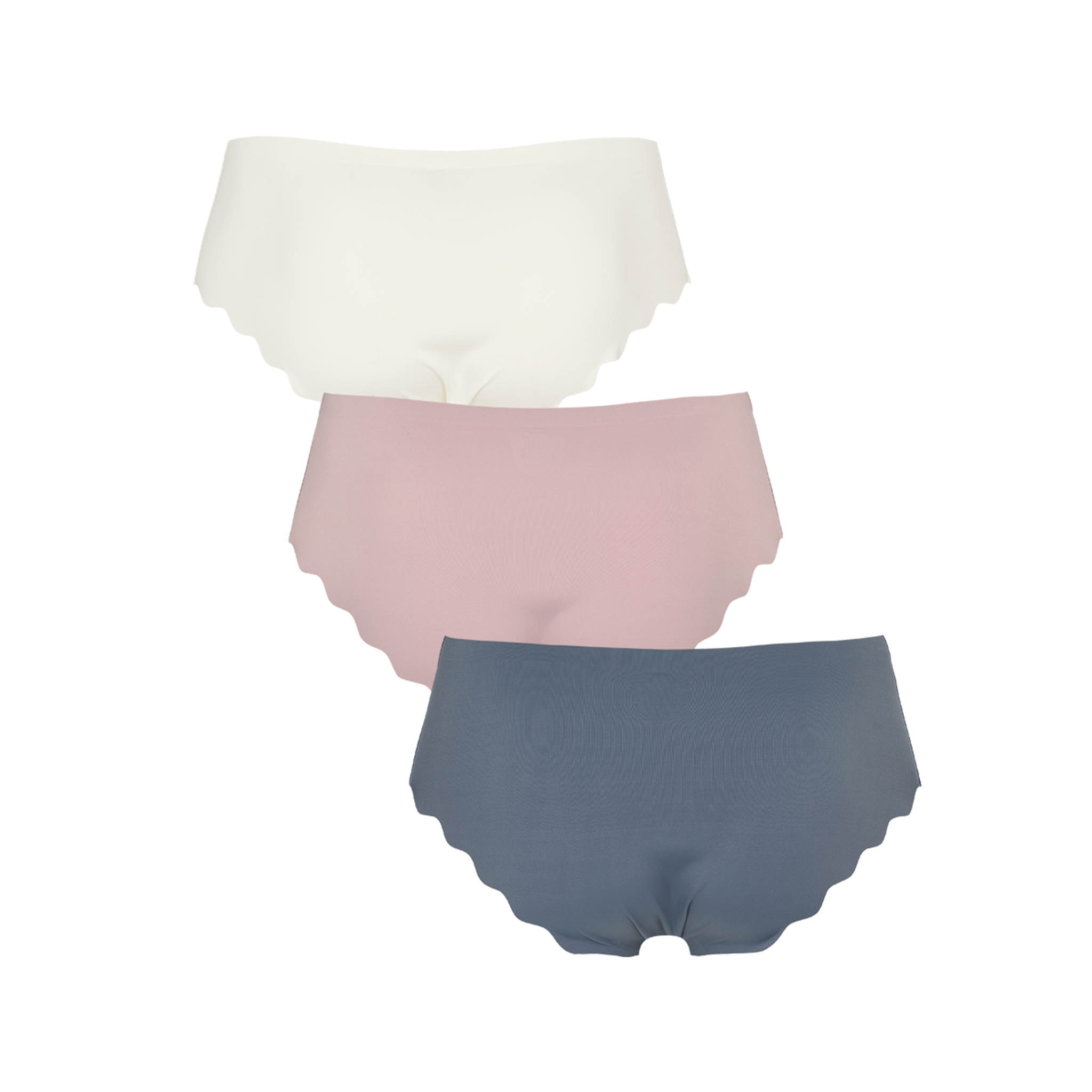 Seamless tai 3-pack - Grisaille grey