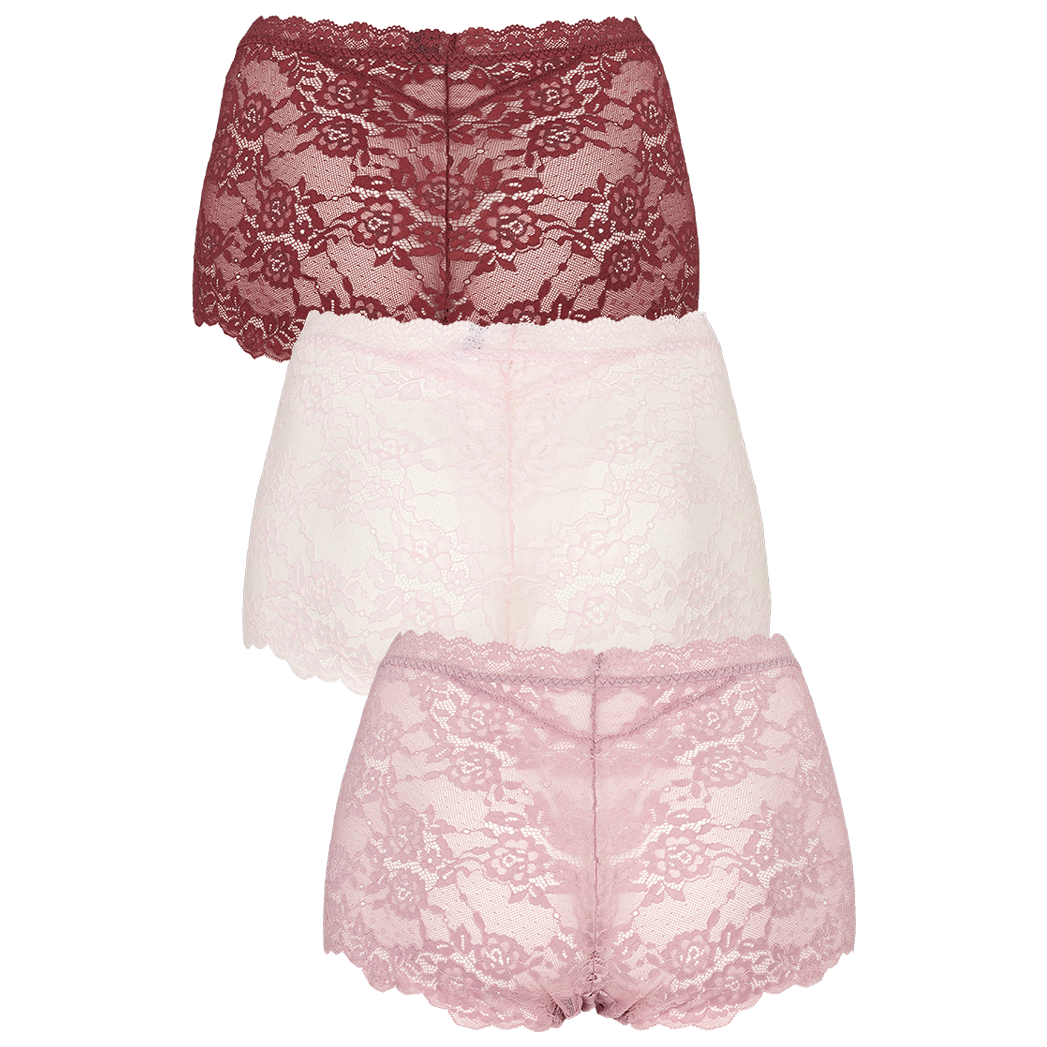 Lace maxi 3-pack - Autumn leaf