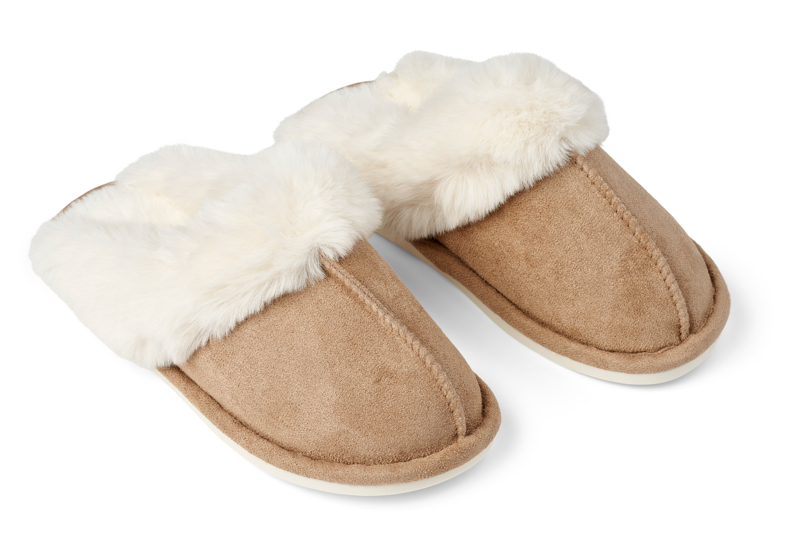 Fluffy slippers - Cashew nut