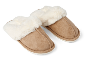 Fluffy slippers - Cashew nut