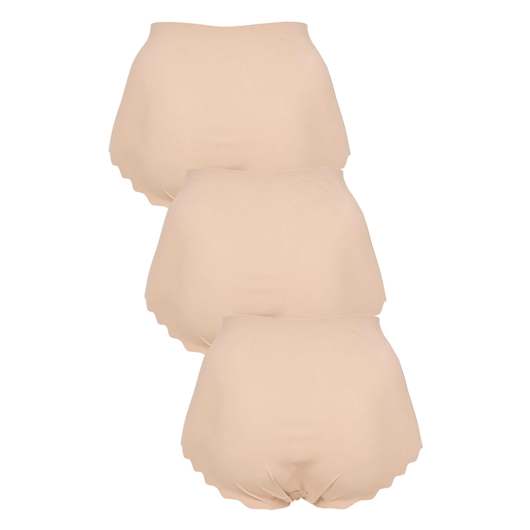 Bomuldstrusser maxi model - nude
