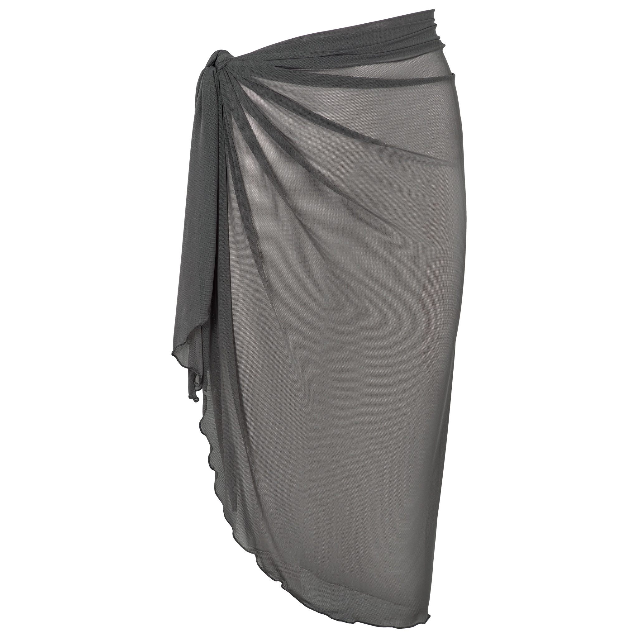 Grå mesh sarong til kvinder