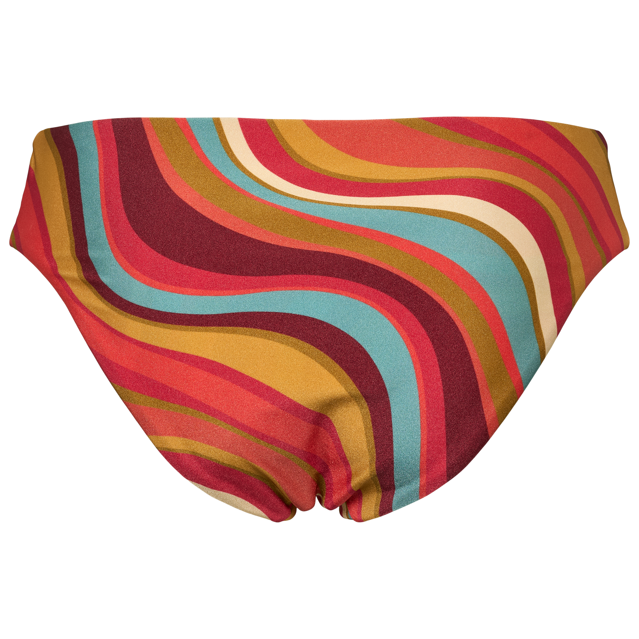 bikiniunderdel med 70'er print