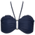 Bandeau bikinitop i navy