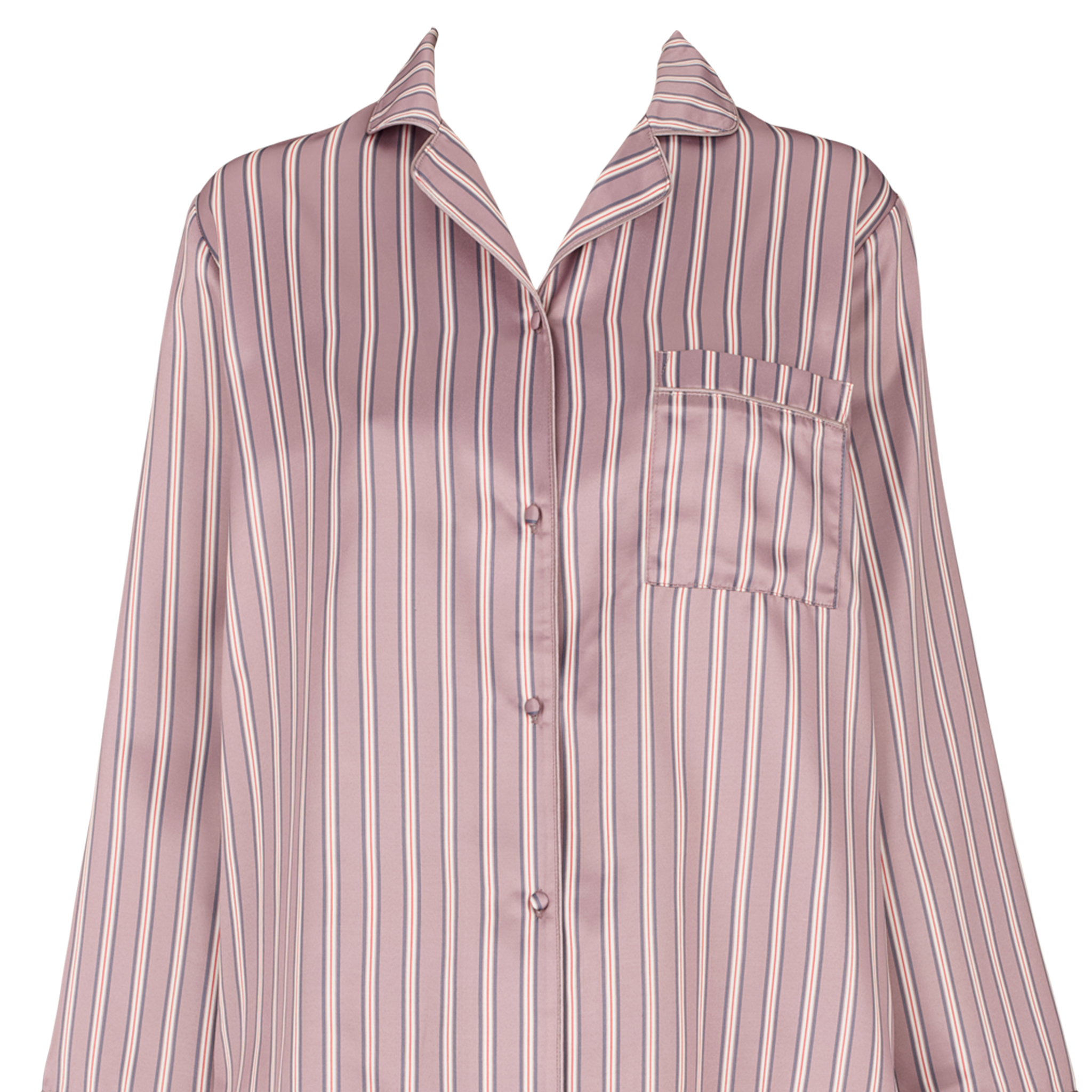 Leo sateen pyjamas AOP - Orchid dream