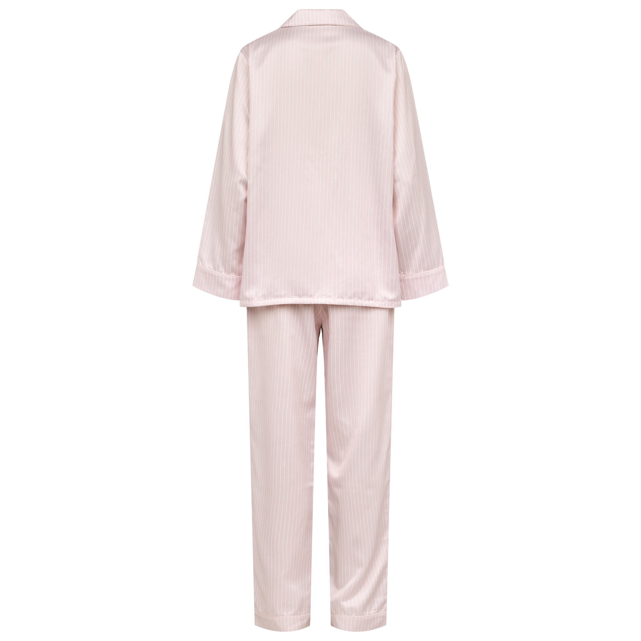 Leo sateen pyjamas AOP - Soft rose