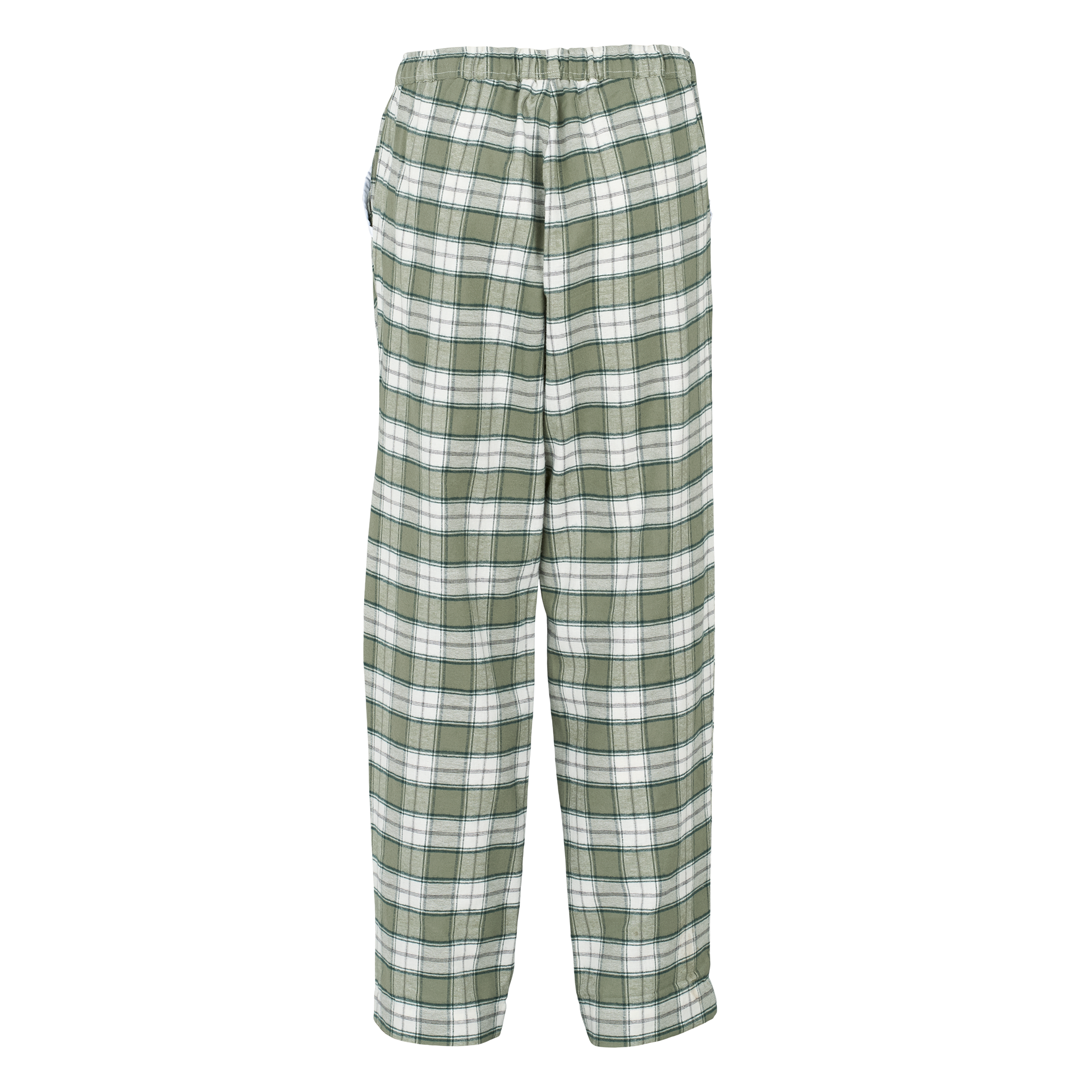 Check flannel pyjamas - Dusty green
