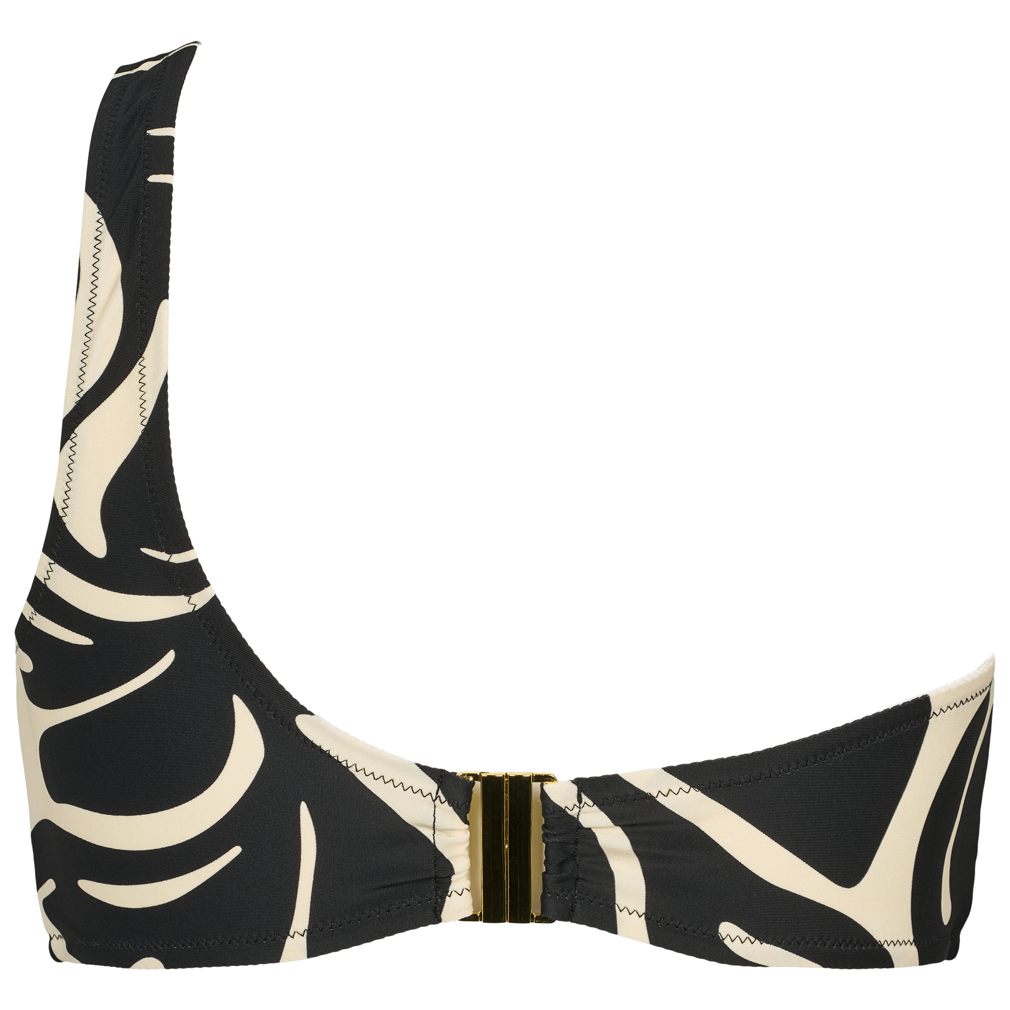 One-shoulder bikini top