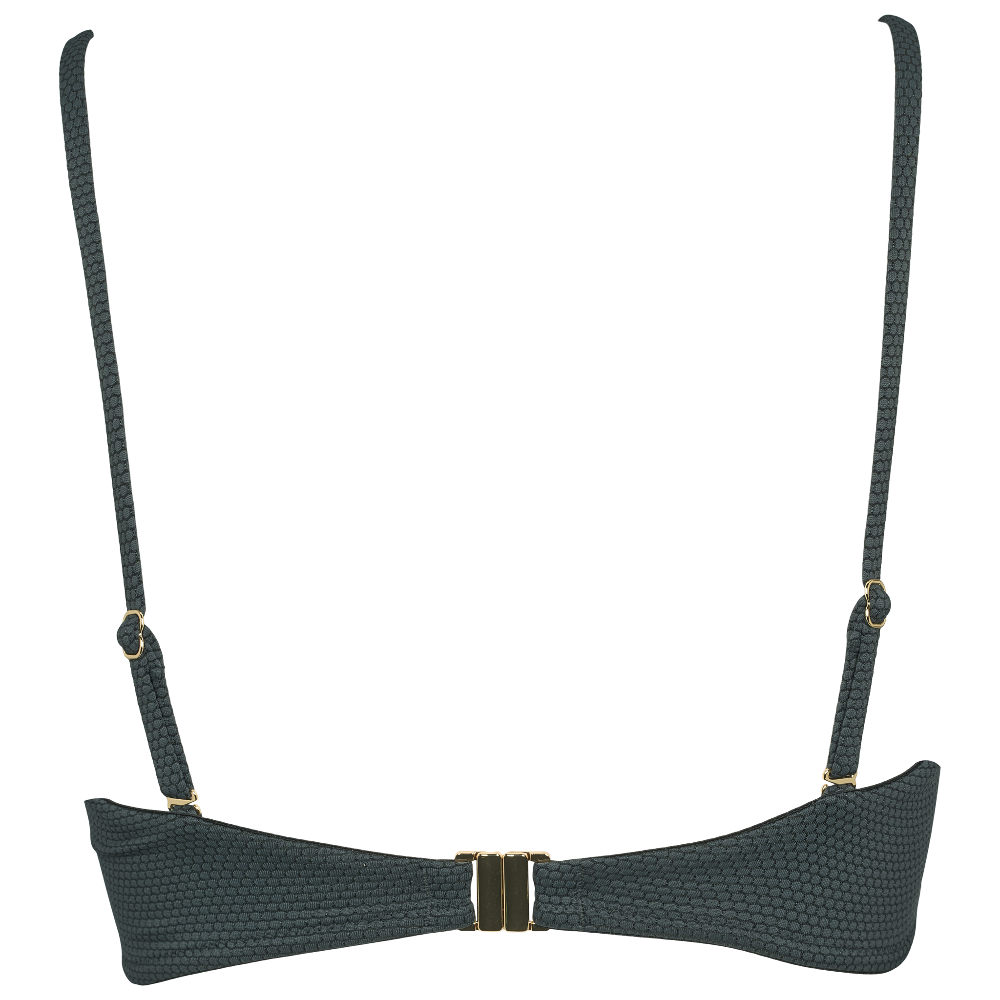 Bikini top i deep petrol