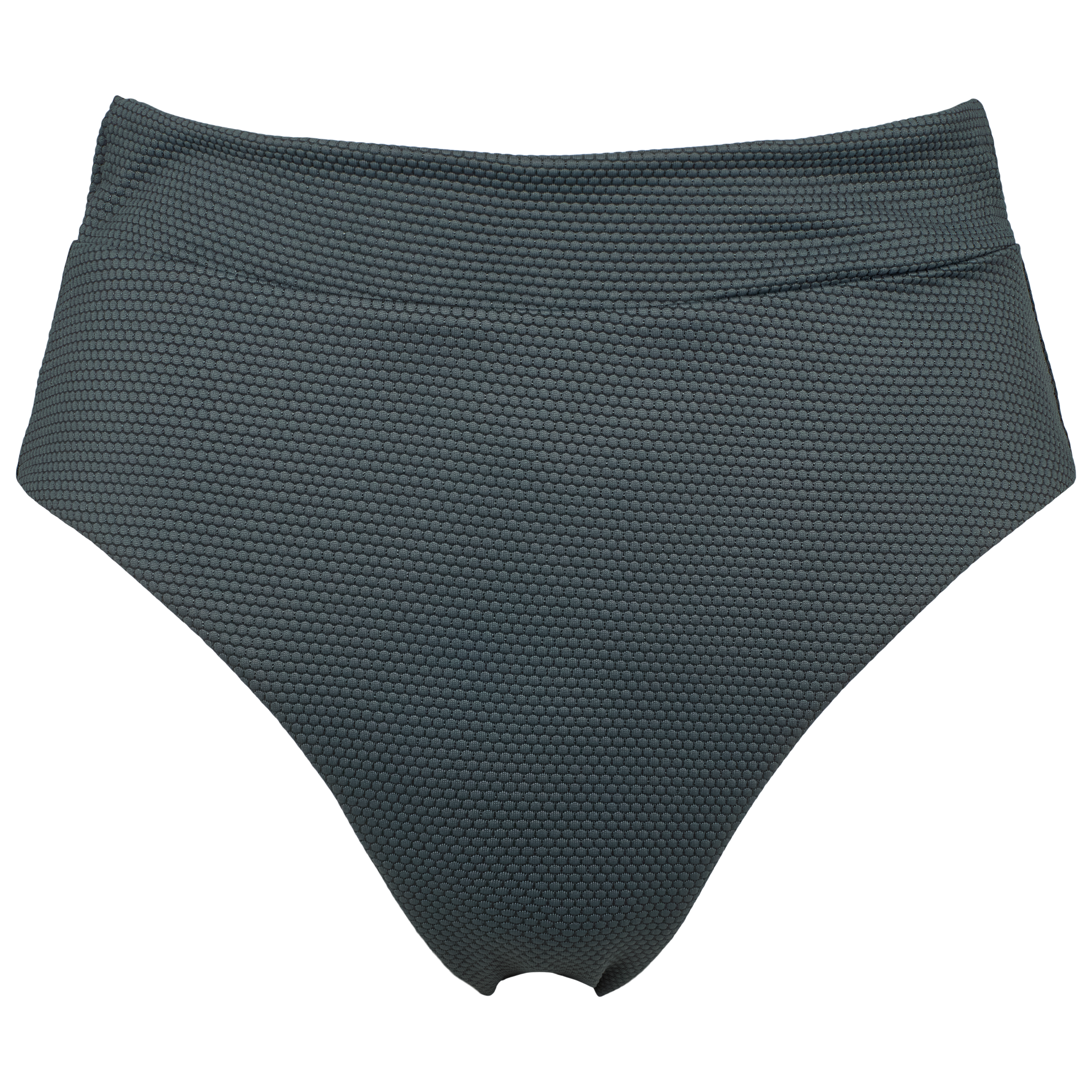 Bikini trusse med høj talje i deep petrol