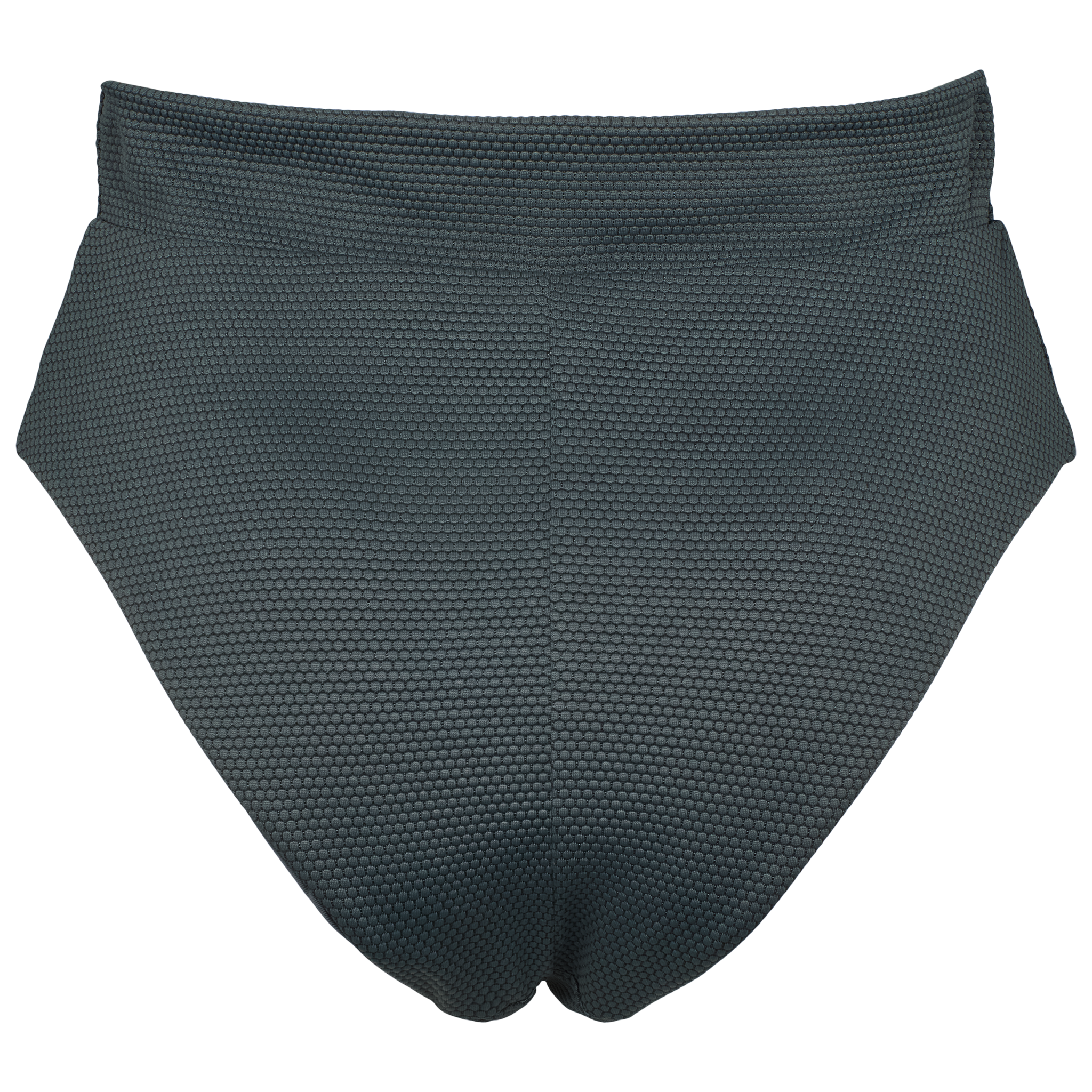 Bikini trusse med høj talje i deep petrol