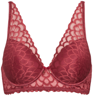 Leia bra fill i Tibetan red forfra